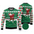 Golfer Santa Christmas Ugly Christmas Sweater Xmas Holiday Patterns - Wonder Print Shop