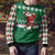 Golfer Santa Christmas Ugly Christmas Sweater Xmas Holiday Patterns - Wonder Print Shop