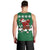 Golfer Santa Christmas Men Tank Top Xmas Holiday Patterns - Wonder Print Shop