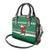 Golfer Santa Christmas Shoulder Handbag Xmas Holiday Patterns - Wonder Print Shop