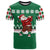 Golfer Santa Christmas T Shirt Xmas Holiday Patterns - Wonder Print Shop