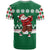 Golfer Santa Christmas T Shirt Xmas Holiday Patterns - Wonder Print Shop