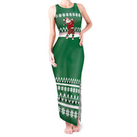 Golfer Santa Christmas Tank Maxi Dress Xmas Holiday Patterns - Wonder Print Shop