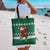 Golfer Santa Christmas Tote Bag Xmas Holiday Patterns - Wonder Print Shop