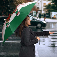 Golfer Santa Christmas Umbrella Xmas Holiday Patterns - Wonder Print Shop