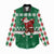 Golfer Santa Christmas Women Casual Shirt Xmas Holiday Patterns - Wonder Print Shop