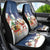 Labrador Retriever Santa Sled Christmas Car Seat Cover Funny Xmas Holiday Patterns - Wonder Print Shop