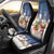 Labrador Retriever Santa Sled Christmas Car Seat Cover Funny Xmas Holiday Patterns - Wonder Print Shop