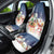 Labrador Retriever Santa Sled Christmas Car Seat Cover Funny Xmas Holiday Patterns - Wonder Print Shop