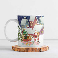 Labrador Retriever Santa Sled Christmas Ceramic Mug Funny Xmas Holiday Patterns - Wonder Print Shop