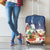 Labrador Retriever Santa Sled Christmas Luggage Cover Funny Xmas Holiday Patterns - Wonder Print Shop