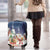 Labrador Retriever Santa Sled Christmas Luggage Cover Funny Xmas Holiday Patterns - Wonder Print Shop