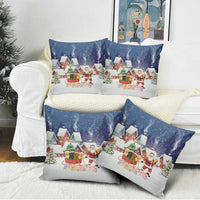 Labrador Retriever Santa Sled Christmas Pillow Cover Funny Xmas Holiday Patterns - Wonder Print Shop
