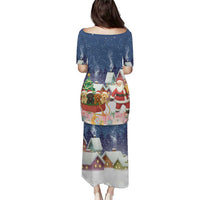 Labrador Retriever Santa Sled Christmas Puletasi Funny Xmas Holiday Patterns - Wonder Print Shop