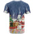 Labrador Retriever Santa Sled Christmas T Shirt Funny Xmas Holiday Patterns - Wonder Print Shop