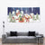 Labrador Retriever Santa Sled Christmas Tapestry Funny Xmas Holiday Patterns - Wonder Print Shop