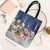Labrador Retriever Santa Sled Christmas Tote Bag Funny Xmas Holiday Patterns - Wonder Print Shop