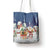 Labrador Retriever Santa Sled Christmas Tote Bag Funny Xmas Holiday Patterns - Wonder Print Shop
