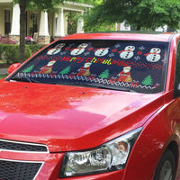 Lego Awesome Christmas Auto Sun Shade Funny Xmas Holiday Patterns - Wonder Print Shop