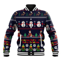 Lego Awesome Christmas Baseball Jacket Funny Xmas Holiday Patterns - Wonder Print Shop