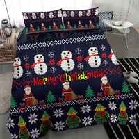 Lego Awesome Christmas Bedding Set Funny Xmas Holiday Patterns - Wonder Print Shop