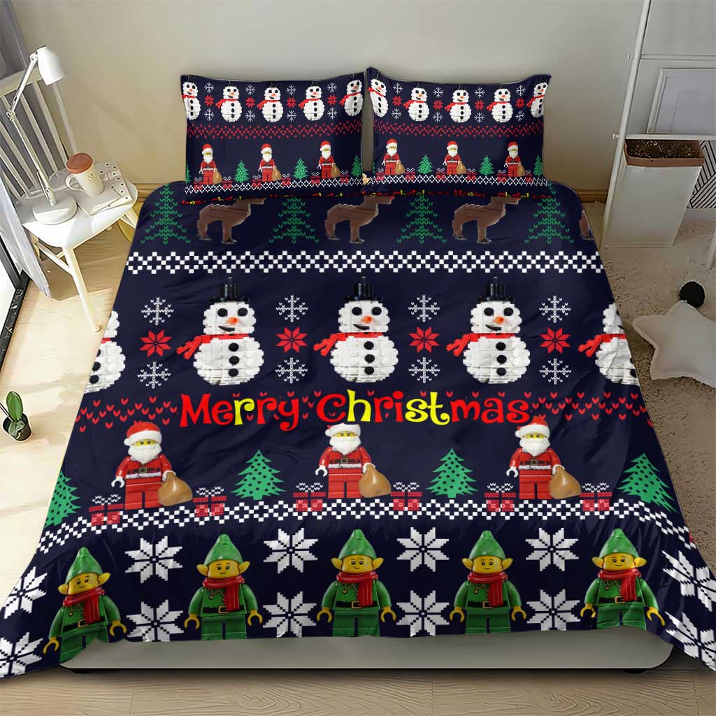 Lego Awesome Christmas Bedding Set Funny Xmas Holiday Patterns - Wonder Print Shop