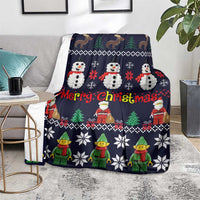 Lego Awesome Christmas Blanket Funny Xmas Holiday Patterns - Wonder Print Shop