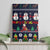 Lego Awesome Christmas Canvas Wall Art Funny Xmas Holiday Patterns - Wonder Print Shop