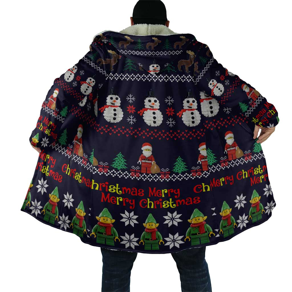 Lego Awesome Christmas Cloak Funny Xmas Holiday Patterns - Wonder Print Shop