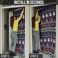 Lego Awesome Christmas Door Cover Funny Xmas Holiday Patterns - Wonder Print Shop