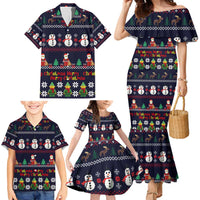 Lego Awesome Christmas Family Matching Mermaid Dress and Hawaiian Shirt Funny Xmas Holiday Patterns - Wonder Print Shop