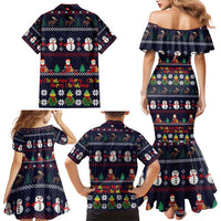 Lego Awesome Christmas Family Matching Mermaid Dress and Hawaiian Shirt Funny Xmas Holiday Patterns - Wonder Print Shop