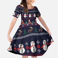 Lego Awesome Christmas Family Matching Off The Shoulder Long Sleeve Dress and Hawaiian Shirt Funny Xmas Holiday Patterns - Wonder Print Shop