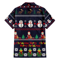 Lego Awesome Christmas Family Matching Off The Shoulder Long Sleeve Dress and Hawaiian Shirt Funny Xmas Holiday Patterns - Wonder Print Shop