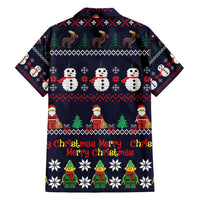 Lego Awesome Christmas Family Matching Off Shoulder Maxi Dress and Hawaiian Shirt Funny Xmas Holiday Patterns - Wonder Print Shop