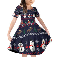 Lego Awesome Christmas Family Matching Off Shoulder Short Dress and Hawaiian Shirt Funny Xmas Holiday Patterns - Wonder Print Shop