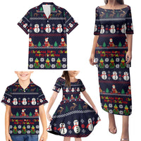 Lego Awesome Christmas Family Matching Puletasi and Hawaiian Shirt Funny Xmas Holiday Patterns - Wonder Print Shop