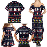 Lego Awesome Christmas Family Matching Summer Maxi Dress and Hawaiian Shirt Funny Xmas Holiday Patterns - Wonder Print Shop