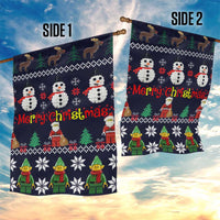 Lego Awesome Christmas Garden Flag Funny Xmas Holiday Patterns - Wonder Print Shop