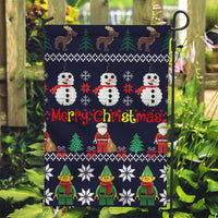 Lego Awesome Christmas Garden Flag Funny Xmas Holiday Patterns - Wonder Print Shop