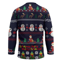 Lego Awesome Christmas Hockey Jersey Funny Xmas Holiday Patterns - Wonder Print Shop