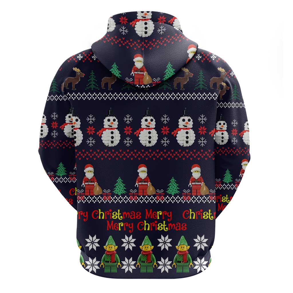 Lego Awesome Christmas Hoodie Funny Xmas Holiday Patterns - Wonder Print Shop