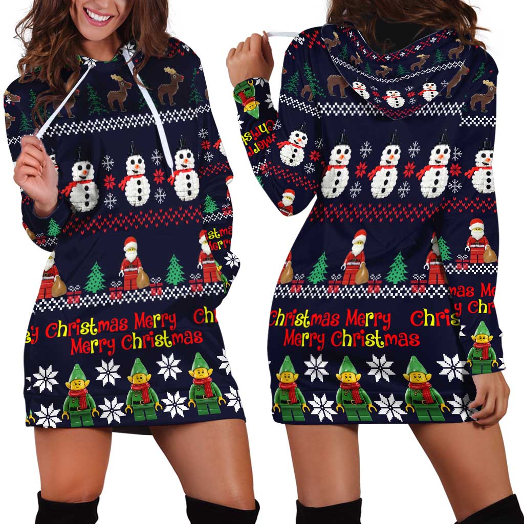 Lego Awesome Christmas Hoodie Dress Funny Xmas Holiday Patterns - Wonder Print Shop