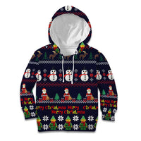 Lego Awesome Christmas Kid Hoodie Funny Xmas Holiday Patterns - Wonder Print Shop