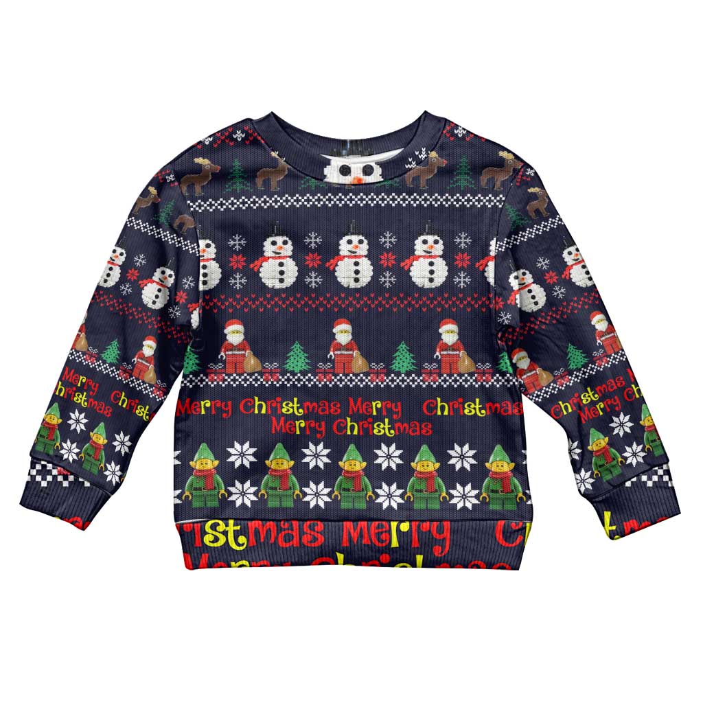 Lego Awesome Christmas Kid Ugly Christmas Sweater Funny Xmas Holiday Patterns - Wonder Print Shop