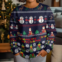 Lego Awesome Christmas Kid Ugly Christmas Sweater Funny Xmas Holiday Patterns - Wonder Print Shop
