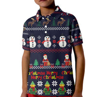 Lego Awesome Christmas Kid Polo Shirt Funny Xmas Holiday Patterns - Wonder Print Shop