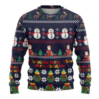 Lego Awesome Christmas Ugly Christmas Sweater Funny Xmas Holiday Patterns - Wonder Print Shop