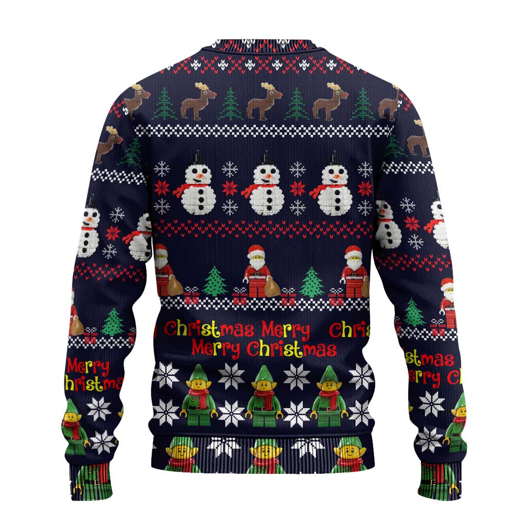 Lego Awesome Christmas Ugly Christmas Sweater Funny Xmas Holiday Patterns - Wonder Print Shop