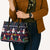 Lego Awesome Christmas Leather Bag Funny Xmas Holiday Patterns - Wonder Print Shop